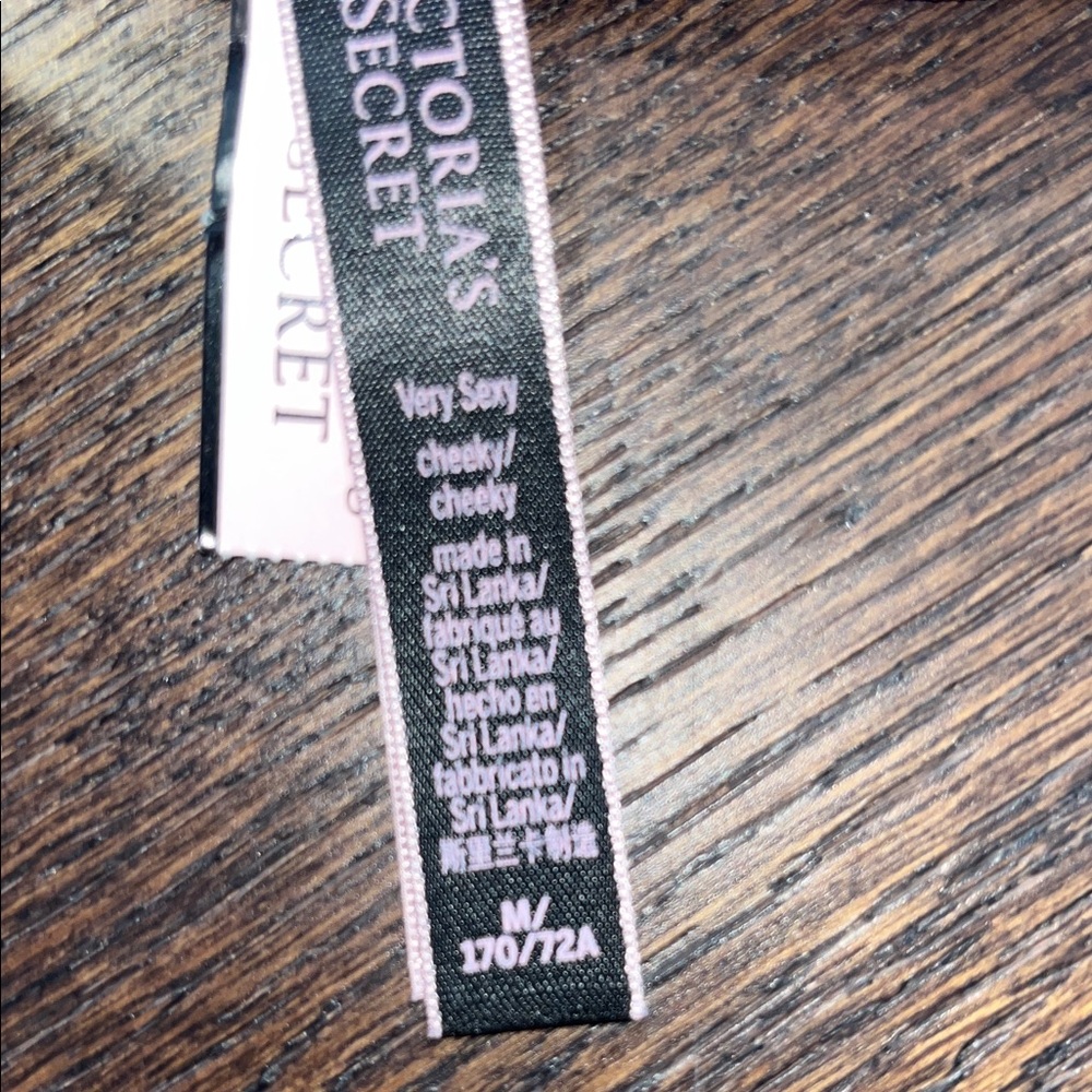 Victoria's Secret Purple and pink crème Lace Panties - Picture 6 of 6